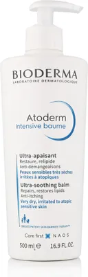Produktbild von Bioderma Intensive baume, Creme, Frauen, Feuchtigkeitsspendend, Beruhigend, trockene Haut, 500 ml, Pumpenflasche