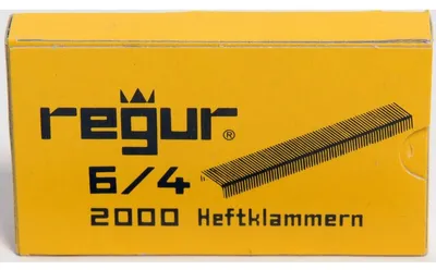 Produktbild von Heftklammern Regur 6/4 VE=2000 Stück