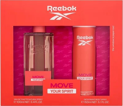 Produktbild von Reebok Move Your Spirit Geschenkset für Damen Set I. 100 ml