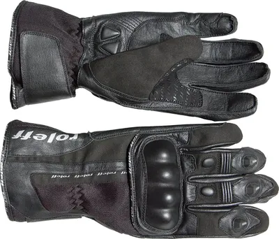 Produktbild von Roleff Great Leder Sommer Handschuhe Modell Ro45 Farbe Schwarz Grösse M