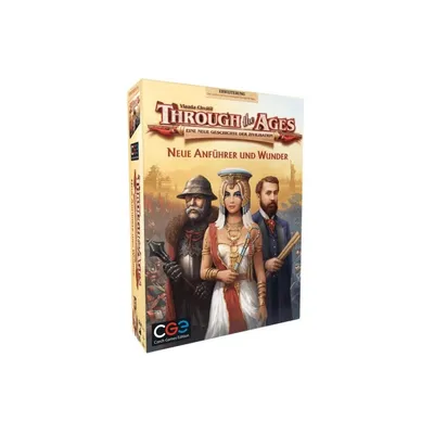 Immagine prodotto di Attraverso le Epoche: Nuova Espansione Leader e Meraviglie |Edizione Giochi Ceca | Tedesco
