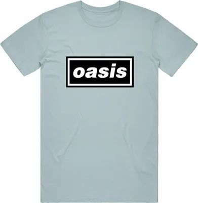 Obrázek produktu pro Oasis Decca Logo Light Blue 2XL Tričko