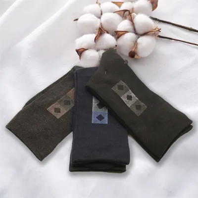 Produktbild von MEGAGROUP 6 Paar Herren Diabetiker Socken Komfortbund ohne Gummi Antibakteriell Baumwolle