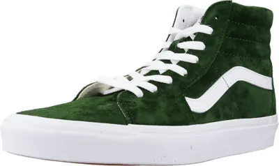 Produktbild von VANS SK8-HI High-Top Skate-Sneaker für Damen und Herren aus Schweinsleder in Grün