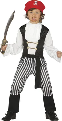 Immagine prodotto di Costume da pirata per bambino, taglia:98/104
