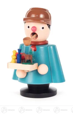 Produktbild von Räuchermann Spielzeughändler Höhe ca 11,5 cm NEU