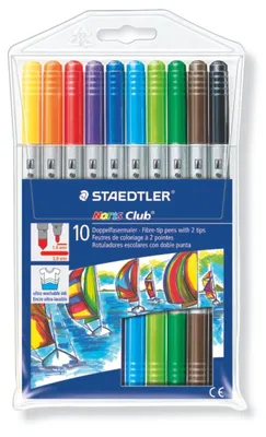 Obrázek produktu pro Staedtler 320 NWP10, Vícebarevný, 1 mm, 3 mm, Vícebarevný, 10 kusů