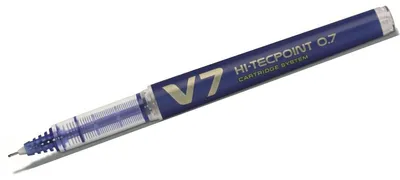 Image de PILOT Tintenroller V7 Hi-Tecpoint, nachfllbar, blau