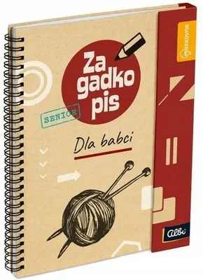 Zdjęcie produktu dla Zagadkopis Zagadki i łamigłówki dla seniorów