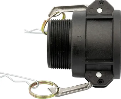 Produktbild von IBC Adapter Camlock DN50 Dose auf 2 Zoll Außengewinde