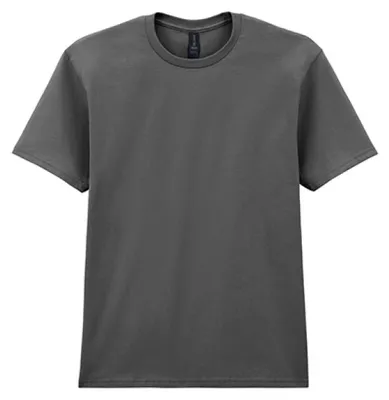 Image de Gildan 65000 | T-shirt Softstyle® Midweight Adult pour Homme - Couleur : Charcoal (Solid) - Taille : XL