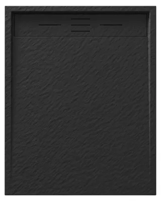 Immagine prodotto di Granitan - Piatto doccia - 100x80 cm - Nero - Antiscivolo - Doccia - VIVA