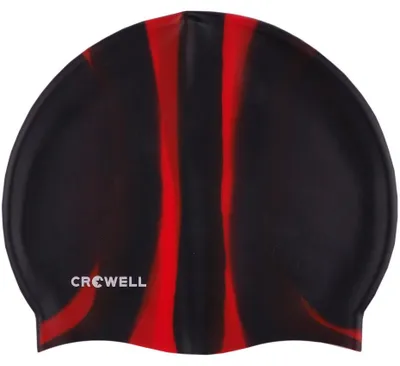 Immagine prodotto di Crowell - Cappellino da nuoto "Multi Flame" MR78487 (taglia unica) (nero/rosso)
