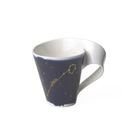 Immagine prodotto di NewWave Stars Becher mit Henkel Fische/Pisces 130 x 95 x 113 mm, 240 ml | Villeroy & Boch | Art.-Nr. 1016165812 | EAN 4003686393844/Abverkauf nur solange Vorrat reicht