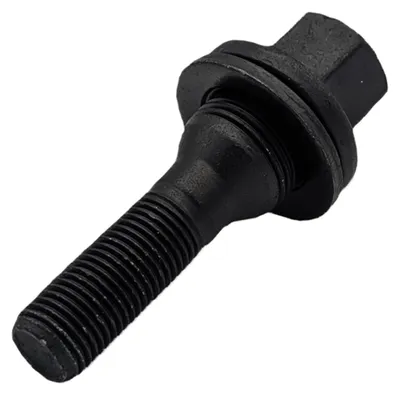 Imagen del producto de 1 tornillo de rueda M12x1.25 de 36 mm, con cabeza plana, color negro, para Vauxhall Astra VIII, Astra VIII Sports Tourer, Combo IV, Combo IV 4x4, Combo IV Life, Corsa V
