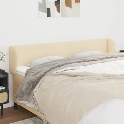 Produktbild von Kopfteil mit Ohren Creme 183x23x78/88 cm Stoff