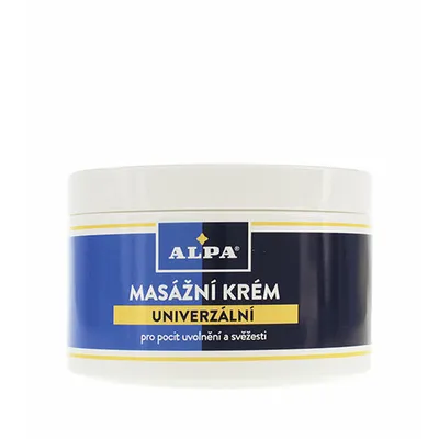 Immagine prodotto di Alpa - Crema da massaggio universale per una sensazione di relax e freschezza 250ml