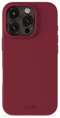 Produktbild von Holdit Silicone Case Apple iPhone 16 Pro Max - Red Velvet