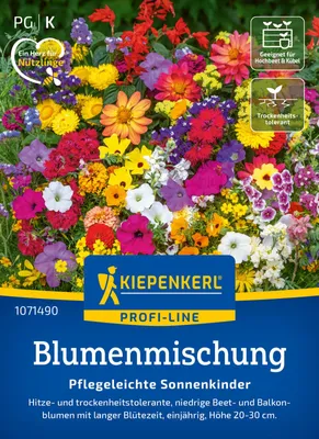 Produktbild von Kiepenkerl Blumensamen Pflegeleichte Sonnenkinder 2 - 3 m²