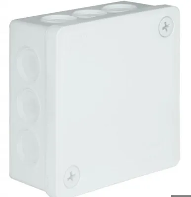 Immagine prodotto di Scatola di montaggio, senza terminali, 86X86X40, Ip55, bianco, 02301