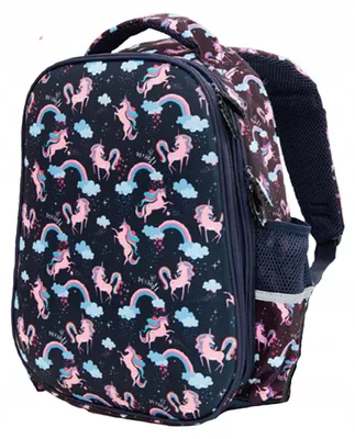 Produktbild von Paso Schulrucksack Einhörner Mehrfächer Kinderrucksack