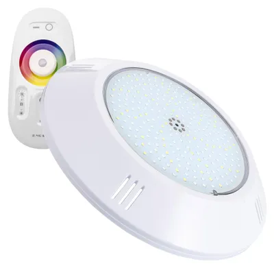 Produktbild von LED Poolstrahler Aufbau RGBW tauchfähig 12V AC IP68 20W XtraPool RGBW