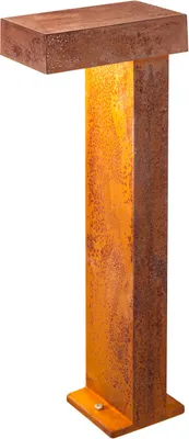 Produktbild von SLV Rusty Pathlight 70, Bodenbeleuchtung für den Außenbereich, Rostfarbe, Stahl, IP55, I, Bodenmontage