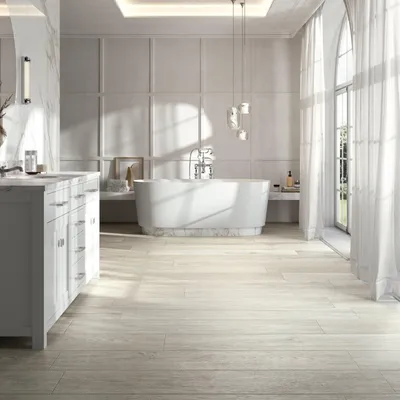 Immagine prodotto di CASA39 Gres porcellanato effetto legno Bianco 23x149 cm La Fabbrica Ava Il Cerreto