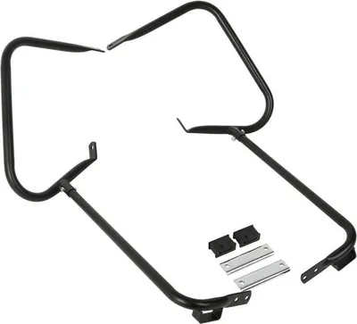 Produktbild von Kofferträger für Harley Davidson Touring 97-08 mit Schutzbügel schwarz