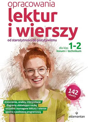 Immagine prodotto di Opracowania lektur i wierszy dla klas 1-2 liceum i technikum