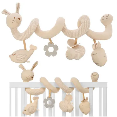 Produktbild von Baby Spirale Kinderwagenkette Bett-Mobile, Rassel & Beißring