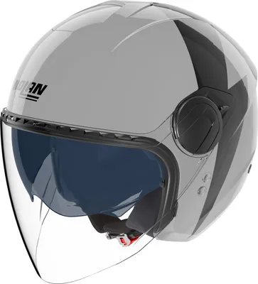 Produktbild von Nolan N20-2 Visor Impeto Jethelm, schwarz/weiß, L (60)