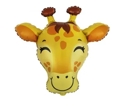 Obrázek produktu pro Balónek foliový Žirafa - safari - 60 cm