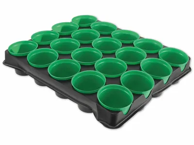Produktbild von Kinzo Kweekpotten Met Tray 20 Potjes
