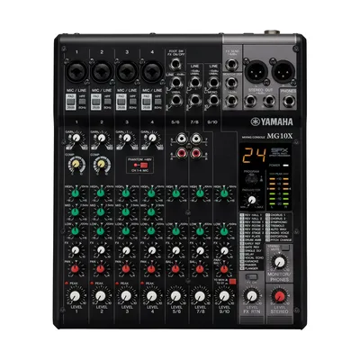 Produktbild von Yamaha MG10X, 10 Kanäle, Schwarz