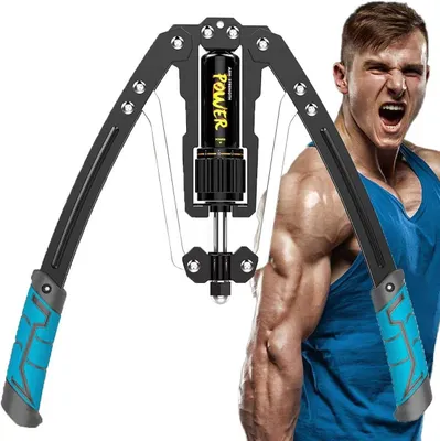 Produktbild von Arm-Power Twister, Armtrainer, Grifftrainer, Geräte Brust, Arm Twister Brust Trainer, Muskeln Expander Fitnessgeräte, Einstellbarer 10-200kg