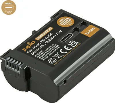 Produktbild von Jupio CNI0302V3, Nikon, 2400 mAh, 7 V, Lithium-Ion (Li-Ion)