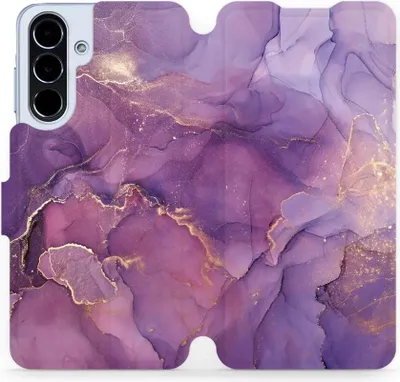 Produktbild von Handyhülle mit klappe für Galaxy A56 5G, Mobiwear Book, Violett
