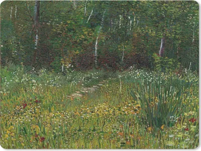 Produktbild von MuchoWow® Mauspad Mousepad Asnières - Vincent van Gogh 23x19 cm - Mousepads - Maus Mat - Pad - Mausunterlage - Schreibtischunterlage - Mauspad