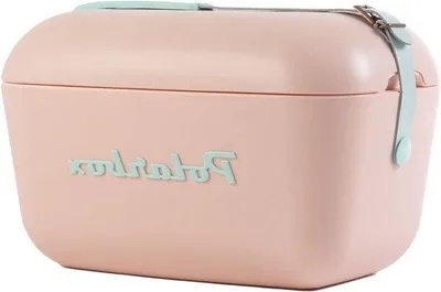 Produktbild von Famanu Kühlbox 12L Vintage - Tragbare Kühlbox mit verstellbarem Griff