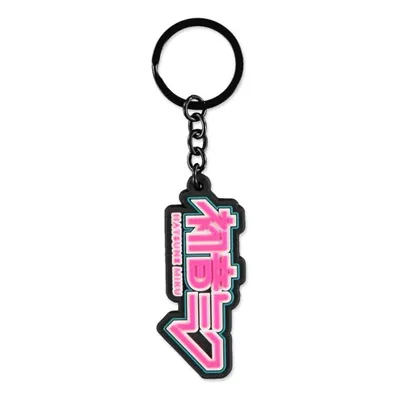 Produktbild von Hatsune Miku Gummi-Schlüsselanhänger Logo