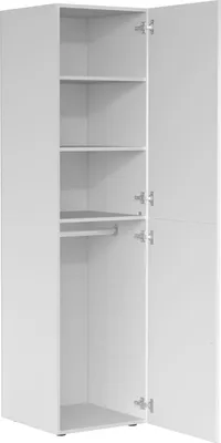 Image de VDD - Armoire - Armoire blanche - Armoire à vêtements - Armoires de chambre à coucher - Blanc