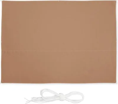Produktbild von Famanu Sonnensegel Rechteck - 2,5 x 3,5 m - wasserabweisend - UV-beständig - mit Seilen - Terrassen & Balkon - kaffeebraun
