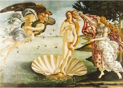 Image de Interprint - Puzzle Botticelli : Naissance de Vénus ART - 1000 dielov