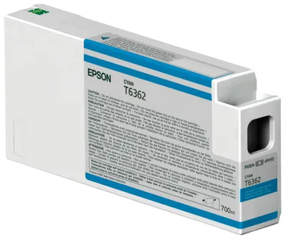 Produktbild von Epson Tintenpatrone cyan T 636 700 ml T 6362