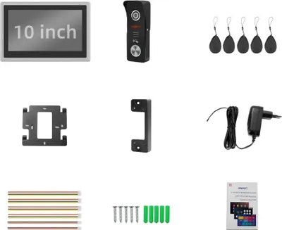 Obrázek produktu pro Interkomový systém, připojení WiFi, kvalita videa 1080P, 10 INCH