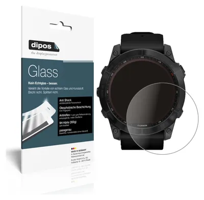 Obrázok produktu pre 2x ochranná fólia pre Garmin Fenix 7 (47 mm) matná - Anti-Shock 9H Film dipos Glass Plastic Glass