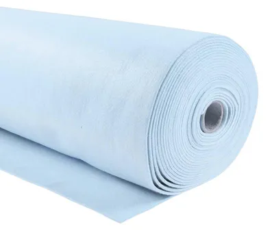 1m Bastelfilz waschbar Meterware Filz 90cm x 1,5mm eisblau