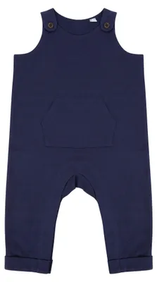 Produktbild von Larkwood - Latzhosen für Baby LT5486 (92) (Marineblau)