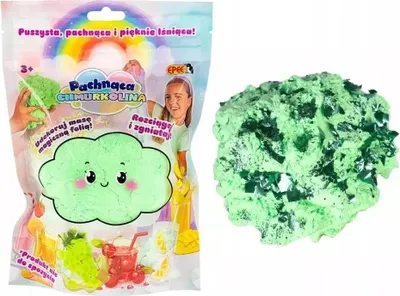 Obrázok produktu pre Pachnąca Chmurkolina zielona z magiczną folią do zabawy
